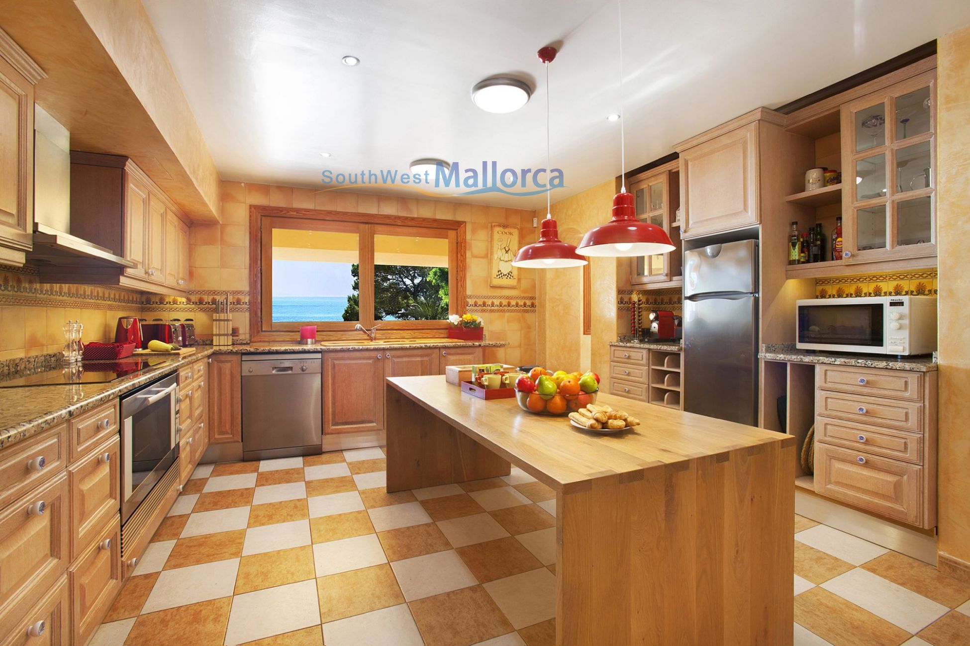 Villa in Mallorca, Cala Vinas, Villa Azure - Kitchen And Utilities