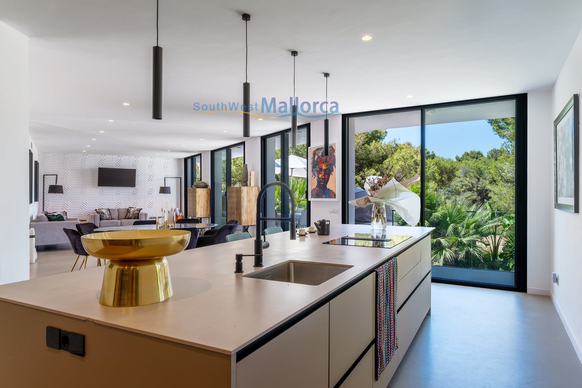 Villa in Mallorca, Cala Vinas, Villa Coral II - Kitchen And Utilities