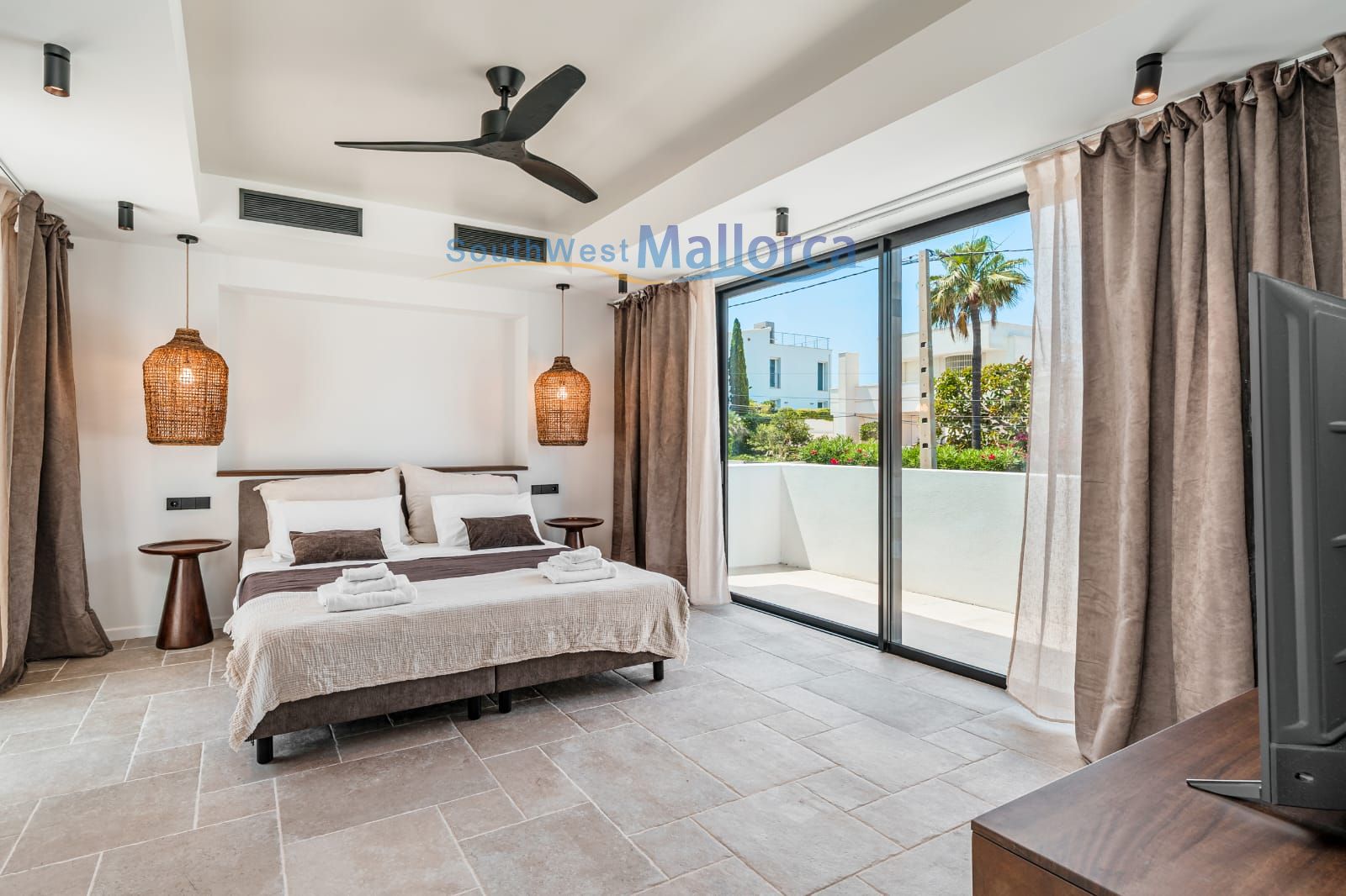 Villa in Mallorca, Port Adriano, Villa Sophia - Bedrooms and Bathrooms