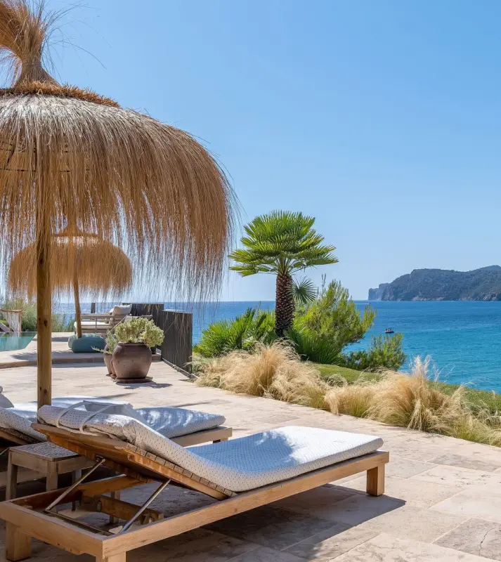 Villa Casa Jade - as featured in The Times online. South West Mallorca. Villas in Mallora for Holiday Rentals